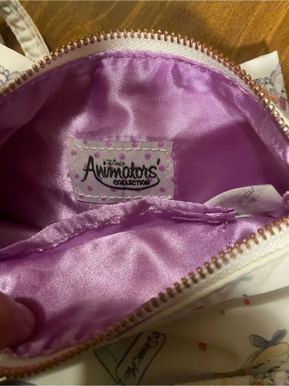 Disney Store Animator’s Collection Alice in Wonderland Bow Crossbody Bag